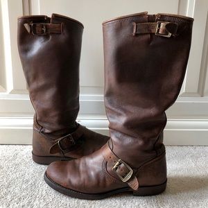 Frye Veronica Slouch Dark Brown